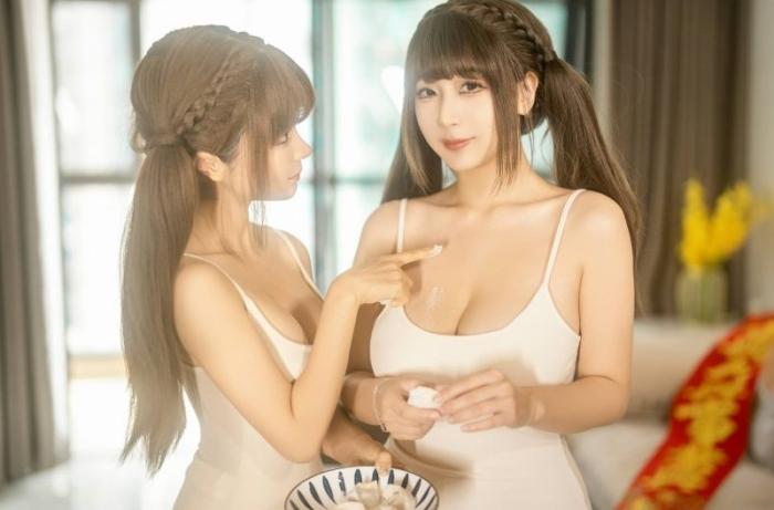 蠢沫沫 NO.281 &浅安安 双人新年贺岁 [103P-1.04G]